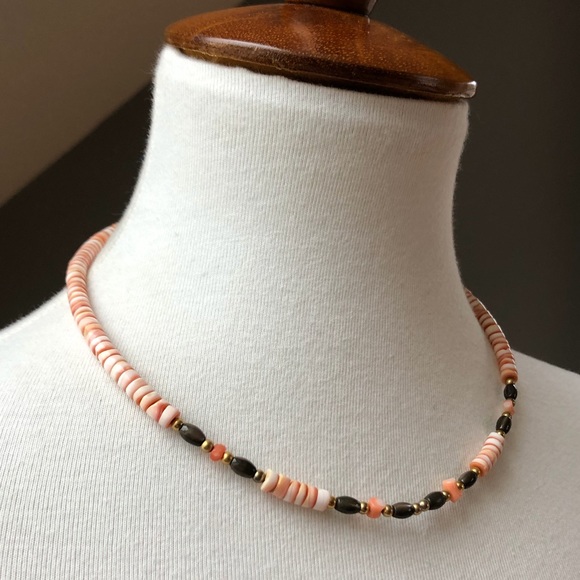 70’s Tribal Angelskin Coral Choker - Picture 3 of 7